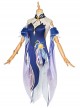 Game Genshin Impact Ningguang Character Outfit Orchid's Evening Gown Halloween Cosplay Costume Full Set