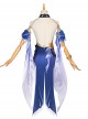 Game Genshin Impact Ningguang Character Outfit Orchid's Evening Gown Halloween Cosplay Costume Full Set