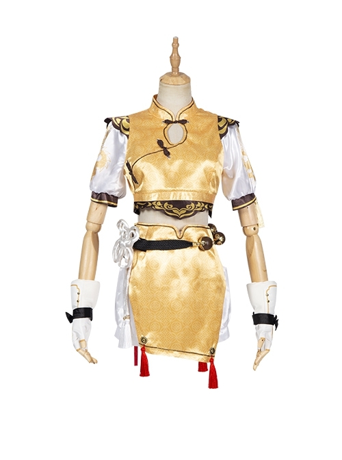 Naraka Bladepoint Tsuchimikado Kurumi Character Outfit Dragon Will Purity Halloween Cosplay Costume Full Set