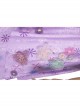 Anime Movie Encanto Isabela Halloween Cosplay Costume Dark Purple Version Long Dress