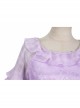 Anime Movie Encanto Isabela Halloween Cosplay Costume Dark Purple Version Long Dress