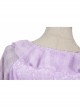 Anime Movie Encanto Isabela Halloween Cosplay Costume Dark Purple Version Long Dress