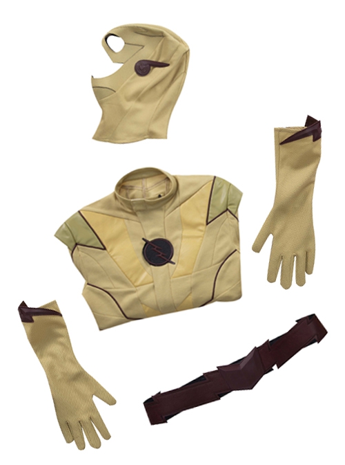 The Flash Season 8 Reverse-Flash Super Villain Halloween Cosplay Costume Set