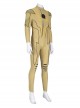 The Flash Season 8 Reverse-Flash Super Villain Halloween Cosplay Costume Yellow Bodysuit