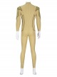 The Flash Season 8 Reverse-Flash Super Villain Halloween Cosplay Costume Yellow Bodysuit