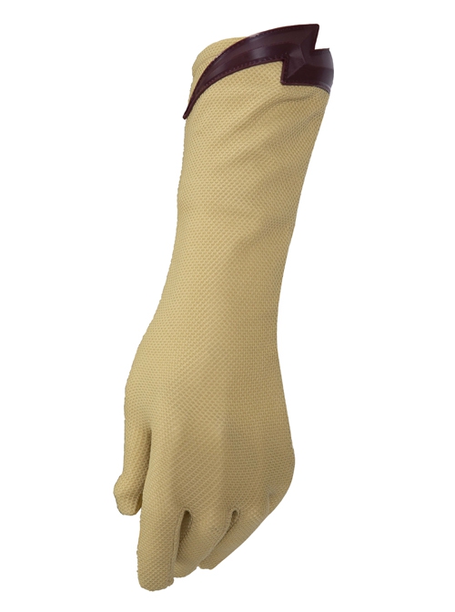 The Flash Season 8 Reverse-Flash Super Villain Halloween Cosplay Accessories Yellow Gloves