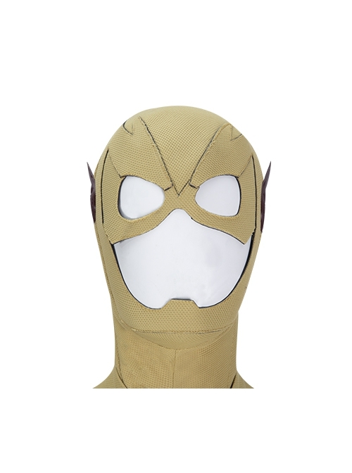 The Flash Season 8 Reverse-Flash Super Villain Halloween Cosplay Accessories Yellow Head Cover