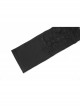 Gothic Men'S Distressed Metal Rivet Decoration Black Leggings
