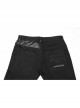 Gothic Men'S Distressed Metal Rivet Decoration Black Leggings