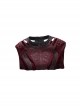 Doctor Strange In The Multiverse Of Madness Scarlet Witch Wanda Maximoff Halloween Cosplay Costume Red Top