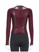 Doctor Strange In The Multiverse Of Madness Scarlet Witch Wanda Maximoff Halloween Cosplay Costume Red Top