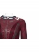 Doctor Strange In The Multiverse Of Madness Scarlet Witch Wanda Maximoff Halloween Cosplay Costume Red Top