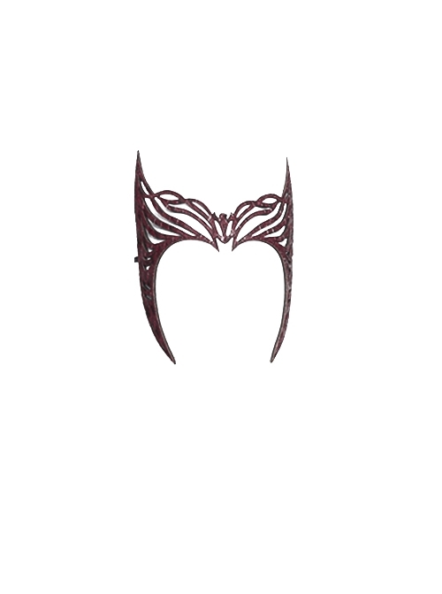 Doctor Strange In The Multiverse Of Madness Scarlet Witch Wanda Maximoff Halloween Cosplay Accessories Red Headwear