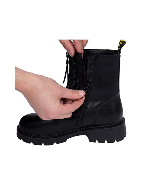 Hawkeye Second Generation Black Widow Yelena Belova Halloween Cosplay Accessories Black Boots