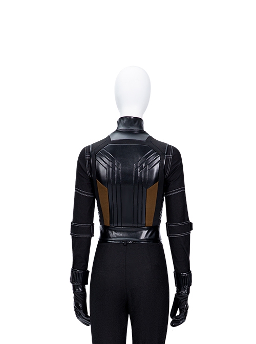 Hawkeye Second Generation Black Widow Yelena Belova Halloween Cosplay Costume Black Vest