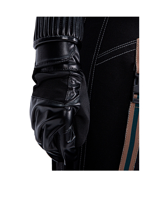 Hawkeye Second Generation Black Widow Yelena Belova Halloween Cosplay Accessories Black Gloves