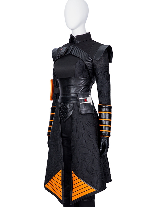 The Mandalorian Fennec Shand The Book Of Boba Fett Same Halloween Cosplay Costume Black Vest
