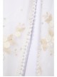 The Witcher Season 2 Princess Ciri Halloween Cosplay Costume White Dress And Brown Long Plush Shawl Set