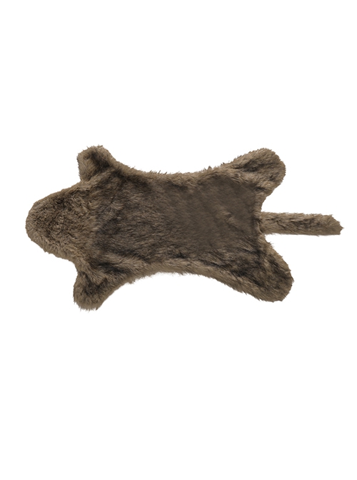The Witcher Season 2 Princess Ciri Halloween Cosplay Costume Brown Imitation Fur Shawl