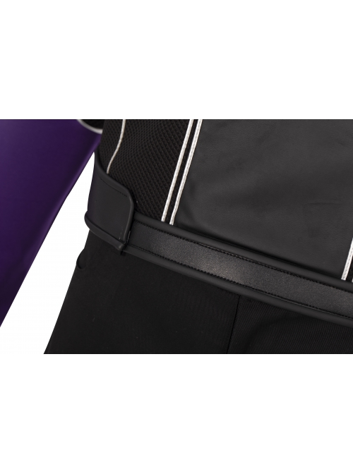 Super Hero Hawkeye Purple Black Battle Suit Halloween Cosplay Costume Set
