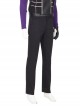Super Hero Hawkeye Purple Black Battle Suit Halloween Cosplay Costume Black Pants