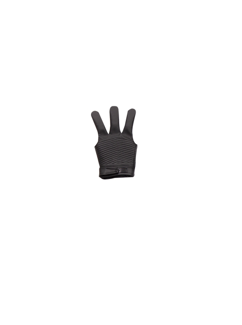 Super Hero Hawkeye Purple Black Battle Suit Halloween Cosplay Accessories Black Left Glove