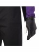 Super Hero Hawkeye Purple Black Battle Suit Halloween Cosplay Accessories Black Left Glove
