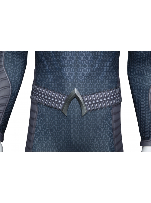 Aquaman And The Lost Kingdom Arthur Curry Battle Suit Halloween Cosplay Costume Set