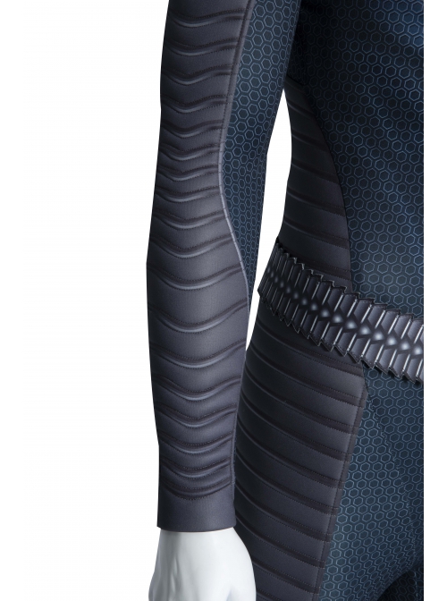 Aquaman And The Lost Kingdom Arthur Curry Battle Suit Halloween Cosplay Costume Set