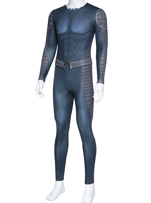 Aquaman And The Lost Kingdom Arthur Curry Battle Suit Halloween Cosplay Costume Set