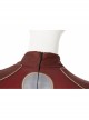 Movie Eternals Makkari Red Gray Battle Suit Halloween Cosplay Costume Bodysuit