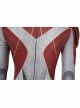 Movie Eternals Makkari Red Gray Battle Suit Halloween Cosplay Costume Bodysuit