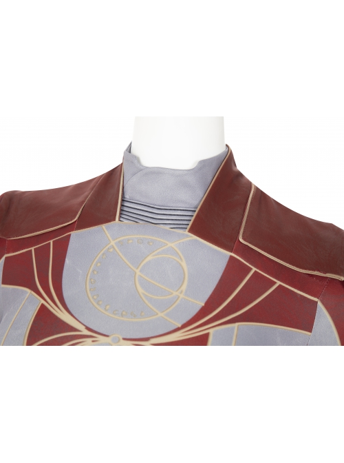Movie Eternals Makkari Red Gray Battle Suit Halloween Cosplay Costume Bodysuit