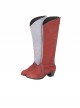 Movie Eternals Makkari Red Gray Battle Suit Halloween Cosplay Accessories Boots