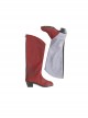Movie Eternals Makkari Red Gray Battle Suit Halloween Cosplay Accessories Boots