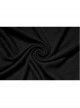Black Stand Collar Knitting Hollow Round Button Decoration Skinny Long Sleeve T-Shirt