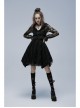 Lolita Perspective Chiffon Pleated Ruffled Mesh With Openwork Embroidery Long Sleeve Shirt