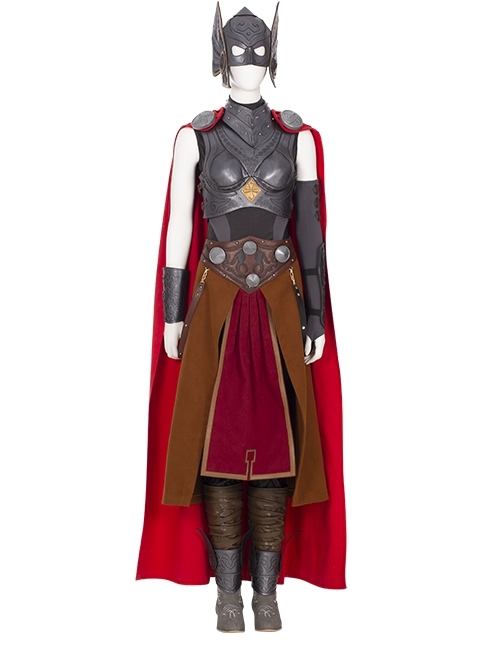 Comics Female Thor Jane Foster Battle Suit Halloween Cosplay Costume Refined Version Set