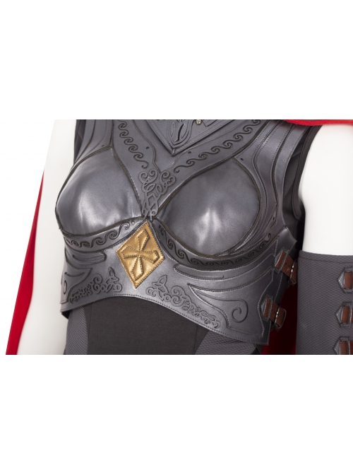 Comics Female Thor Jane Foster Battle Suit Halloween Cosplay Costume Refined Version Set
