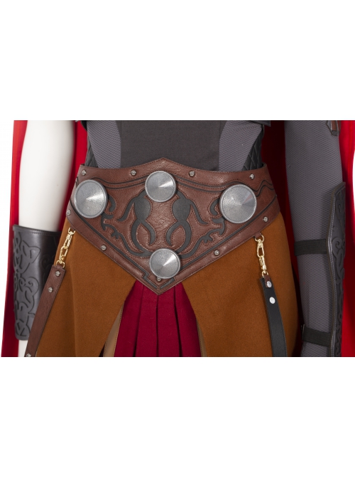 Comics Female Thor Jane Foster Battle Suit Halloween Cosplay Costume Refined Version Set