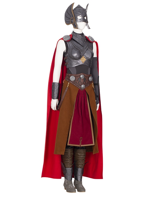 Comics Female Thor Jane Foster Battle Suit Halloween Cosplay Costume Refined Version Set