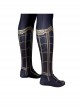 Spider-Man No Way Home Peter Parker Black Golden Battle Suit Halloween Cosplay Costume Full Set