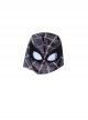 Spider-Man No Way Home Peter Parker Black Golden Battle Suit Halloween Cosplay Costume Head Cover