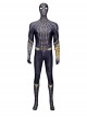 Spider-Man No Way Home Peter Parker Black Golden Battle Suit Halloween Cosplay Costume Head Cover