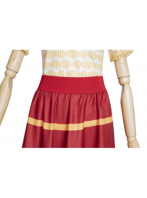 Anime Movie Encanto Dolores Madrigal Halloween Cosplay Costume Set