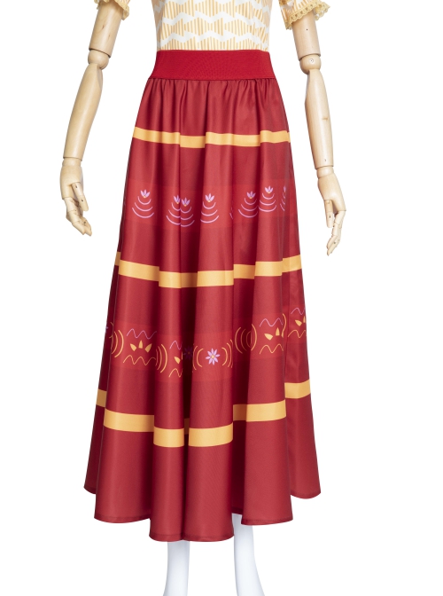 Anime Movie Encanto Dolores Madrigal Halloween Cosplay Costume Set
