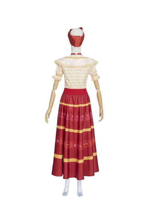 Anime Movie Encanto Dolores Madrigal Halloween Cosplay Costume Set