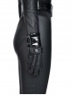 The Batman 2022 Catwoman Selina Kyle Black Battle Suit Halloween Cosplay Costume Set