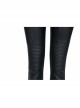The Batman 2022 Catwoman Selina Kyle Black Battle Suit Halloween Cosplay Costume Set