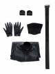 The Batman 2022 Catwoman Selina Kyle Black Battle Suit Halloween Cosplay Costume Set